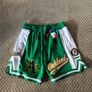 NWT Pro Standard Men’s Shorts MLB Oklahoma A’s